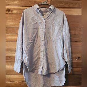 Sale 🥰Mauve By Anthropologie Button-Down Shirt Large